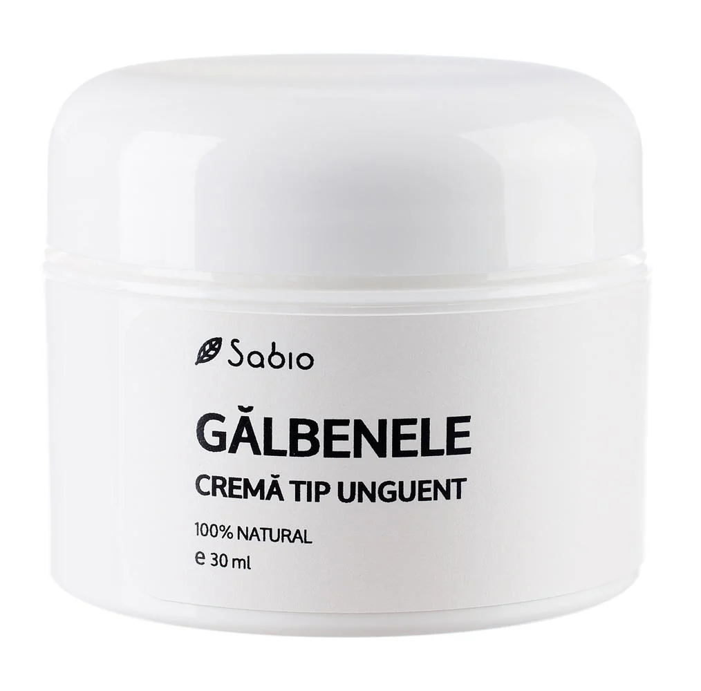 Crema tip unguent de galbenele, 30ml, Sabio
