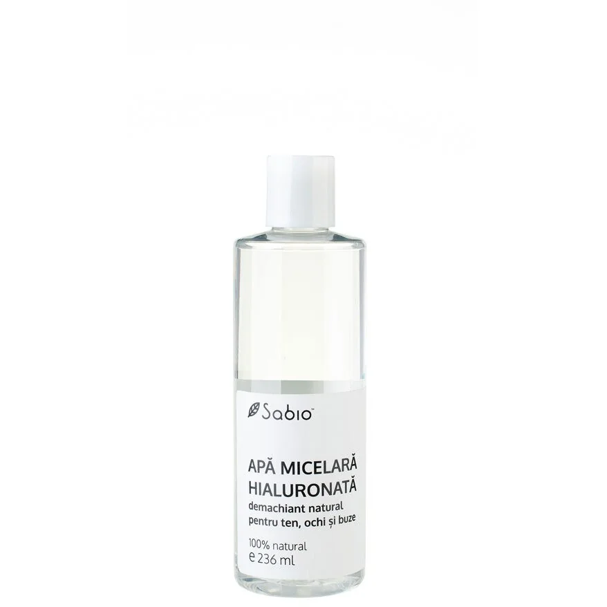 Apa micelara hialuronata pentru fata, 236ml, Sebio