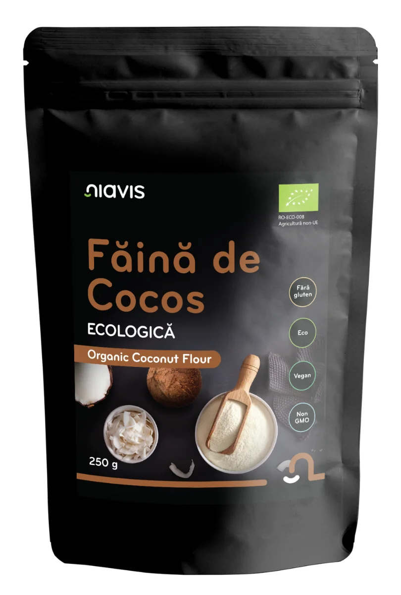 Faina de cocos ecologica, 250g, Niavis