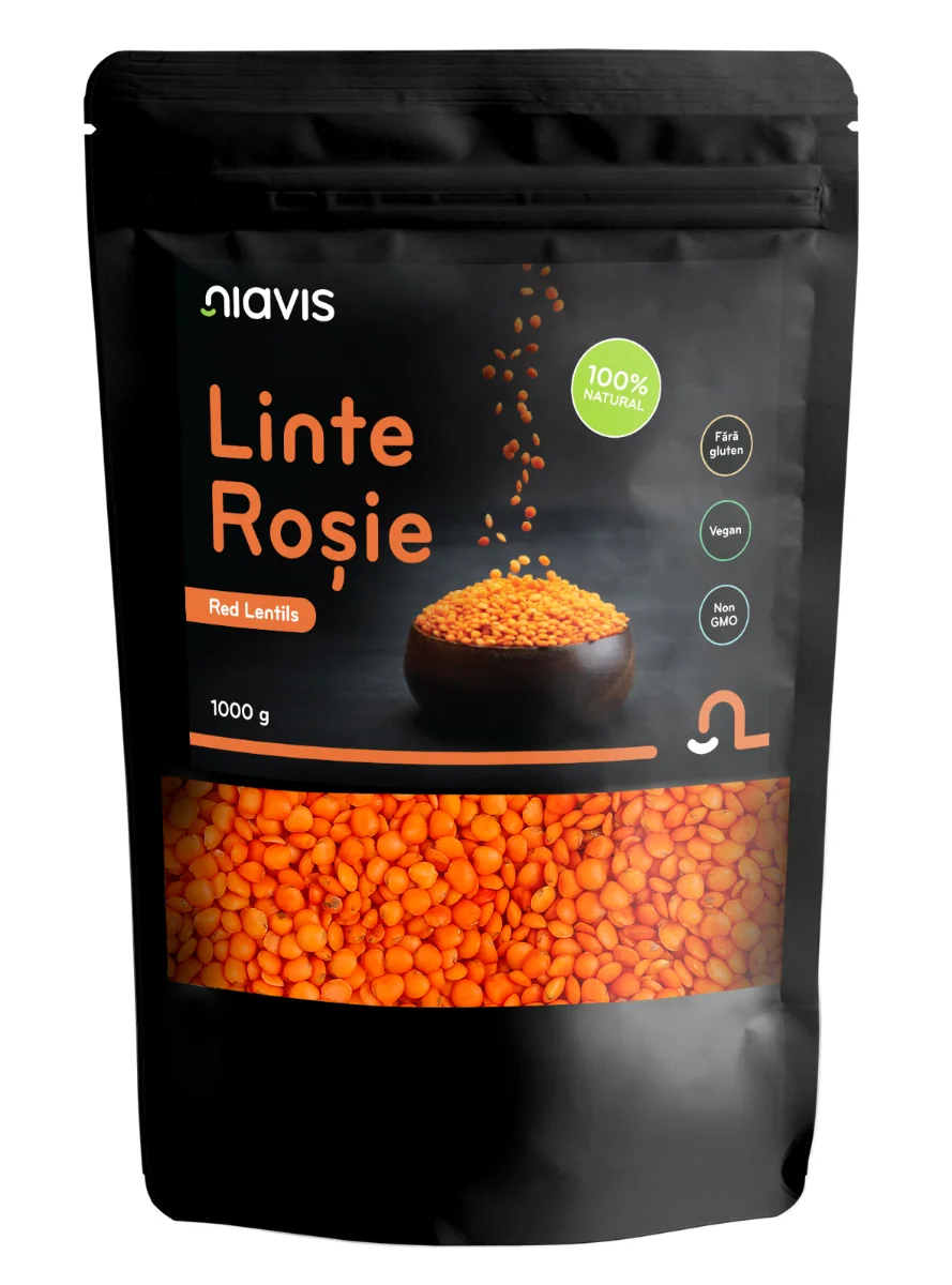 Linte rosie ecologica, 500g, Niavis