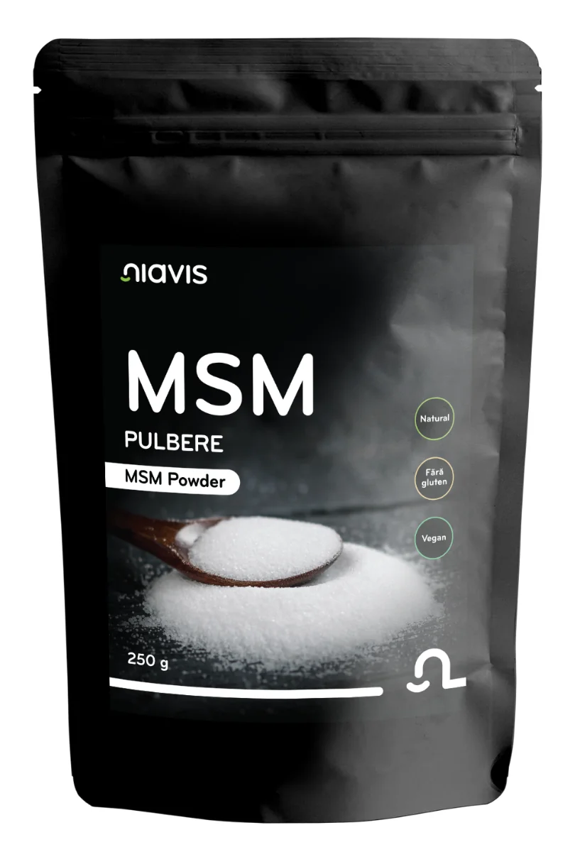 MSM Pulbere 100% naturala, 250g, Niavis