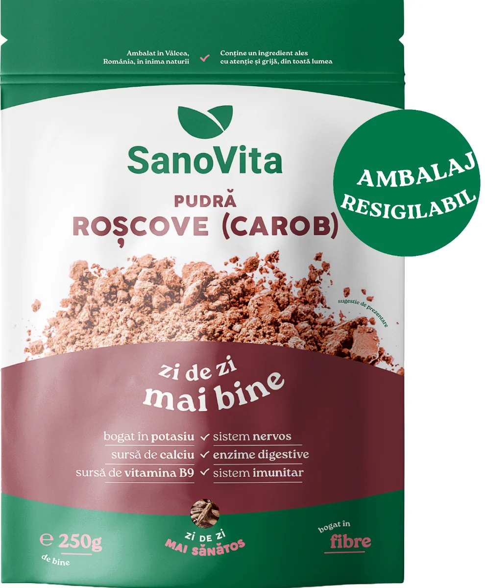Pudra de roscove, 250g, SanoVita