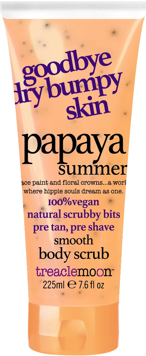 Scrub de corp Papaya Summer, 225ml, Treaclemoon