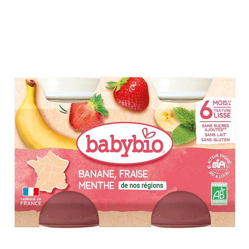 Desert fara zahar +6 luni, 2 x 130g, BabyBio