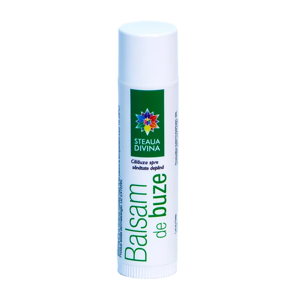 Blasam de buze cu catina, 4.5g, Steaua Divina