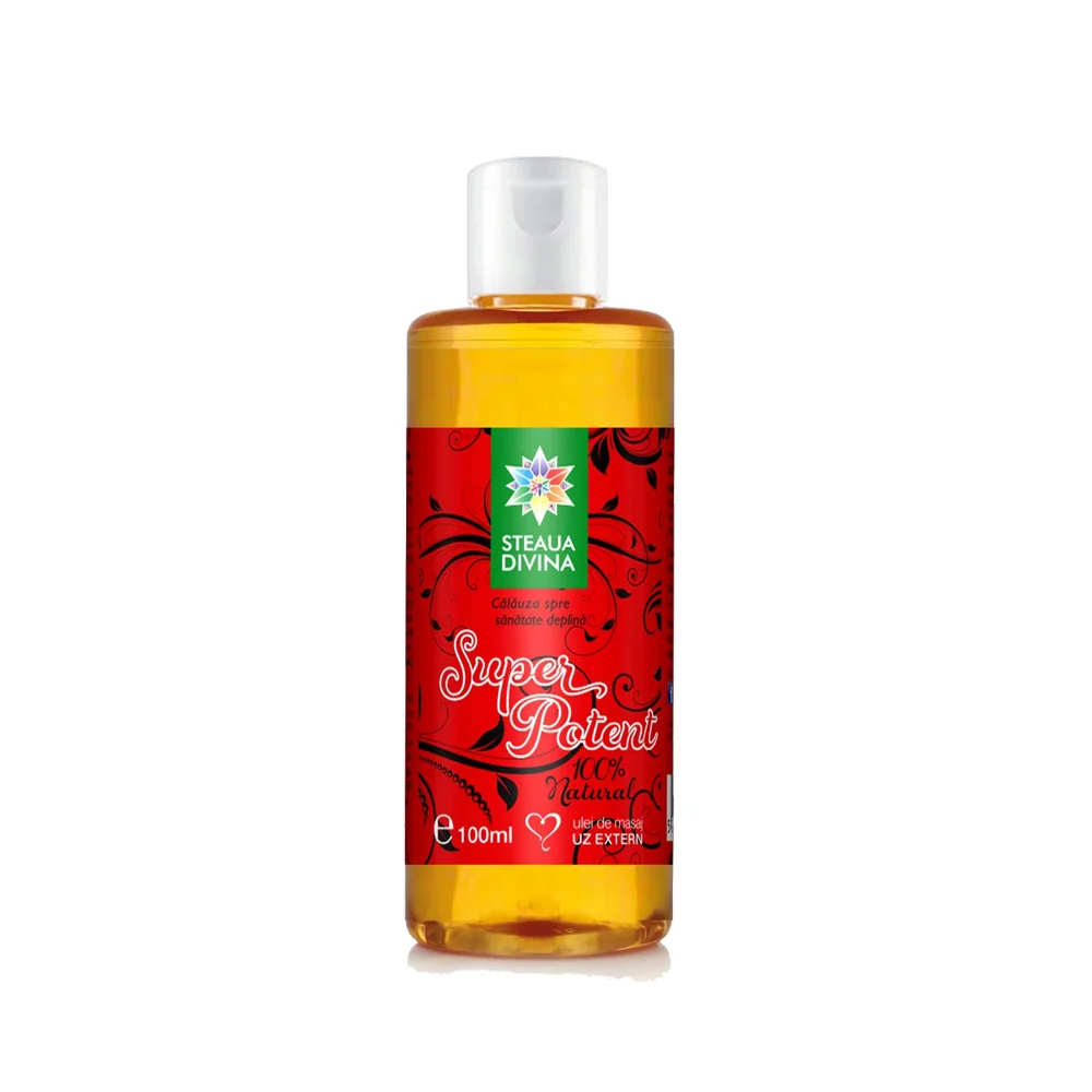 Ulei de masaj Super Potent, 100ml, Steaua Divina