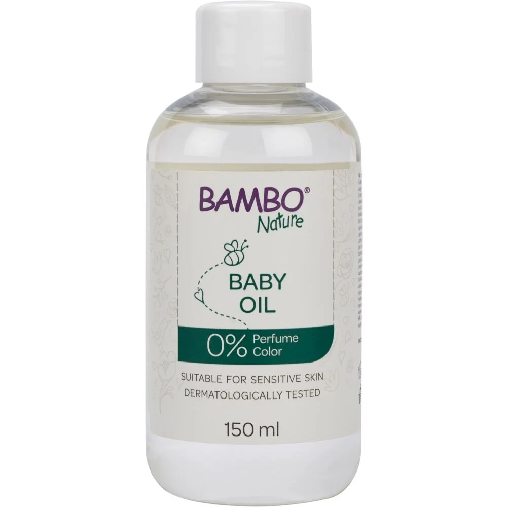 Ulei de baie pentru bebelusi, 150ml, Bambo Nature