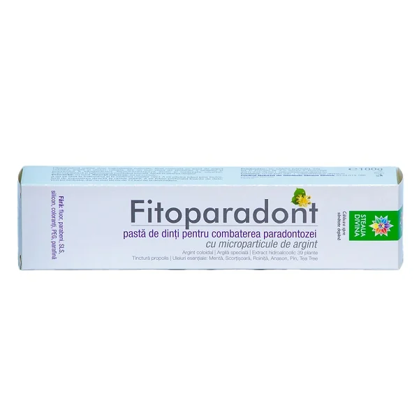 Pasta de dinti Santoral Fitoparodont, 75ml, Steaua Divina