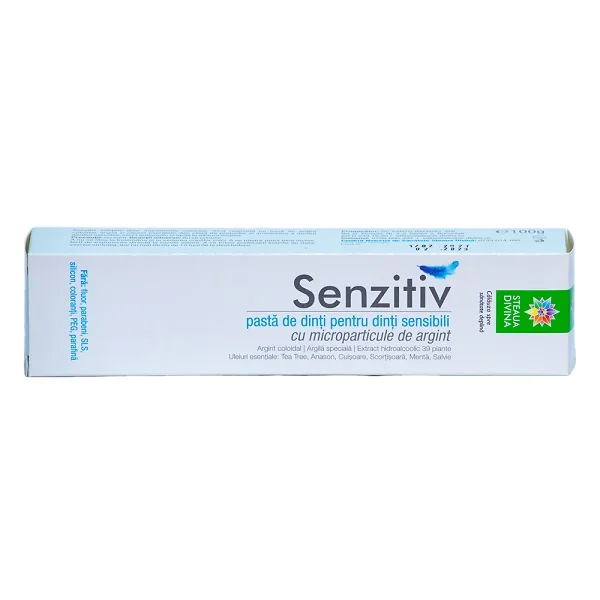 Pasta de dinti Senzitiv Santoral, 75ml, Steaua Divina