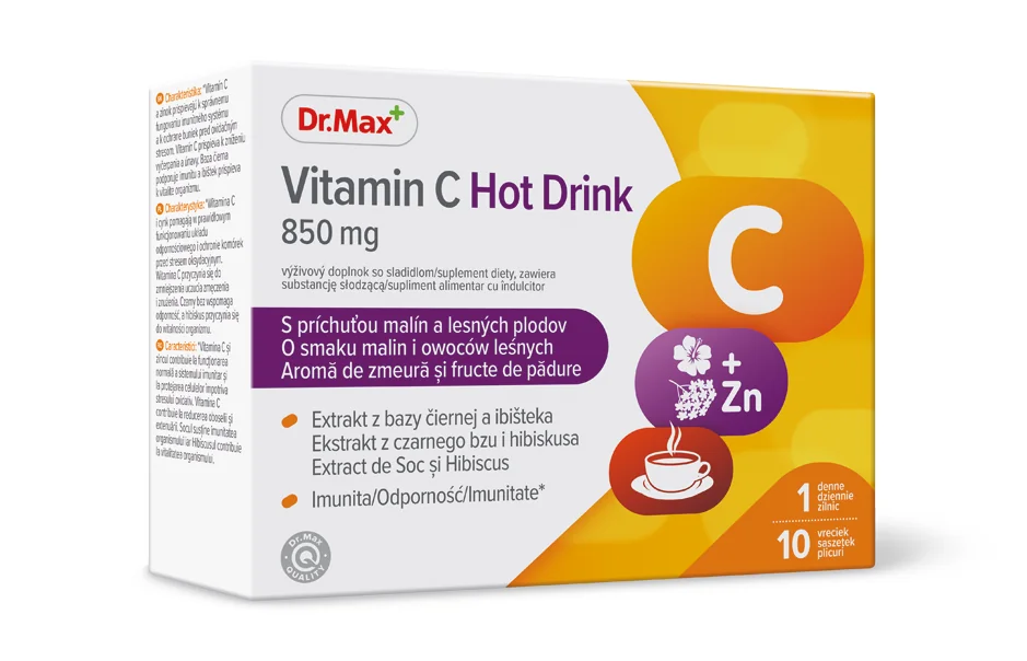 Dr. Max Vitamin C Hot Drink​, 10 plicuri