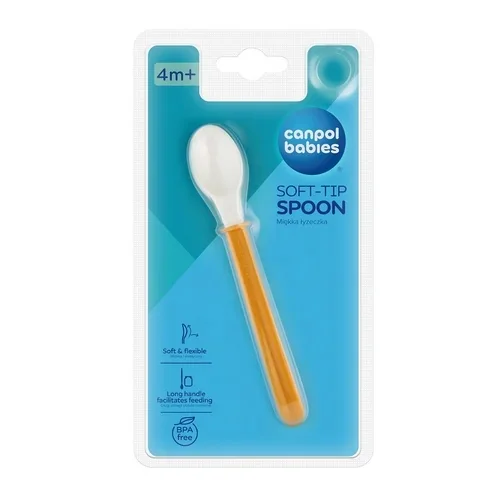Lingurita din silicon moale, 1 bucata, Canpol babies