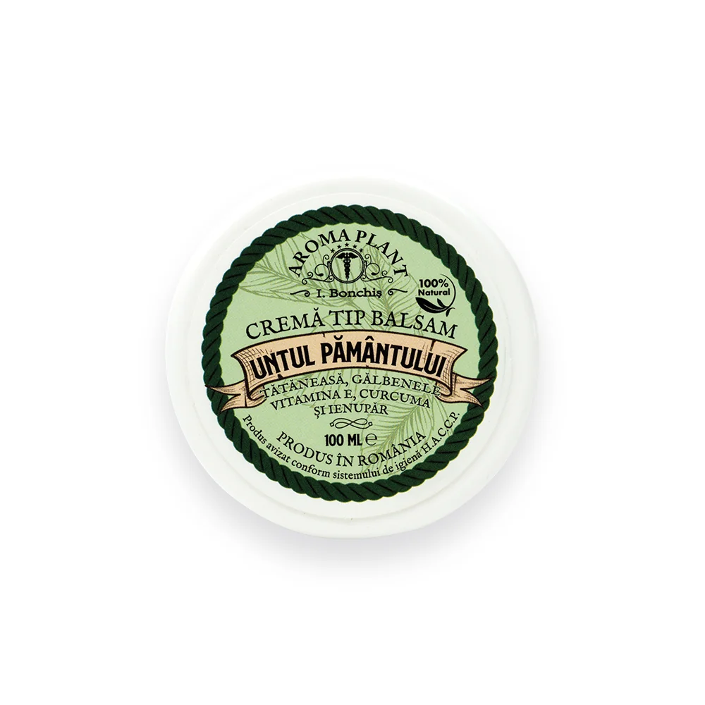 Crema cu untul pamantului, tataneasa si galbenele, 100g, Aroma Plant Bonchis