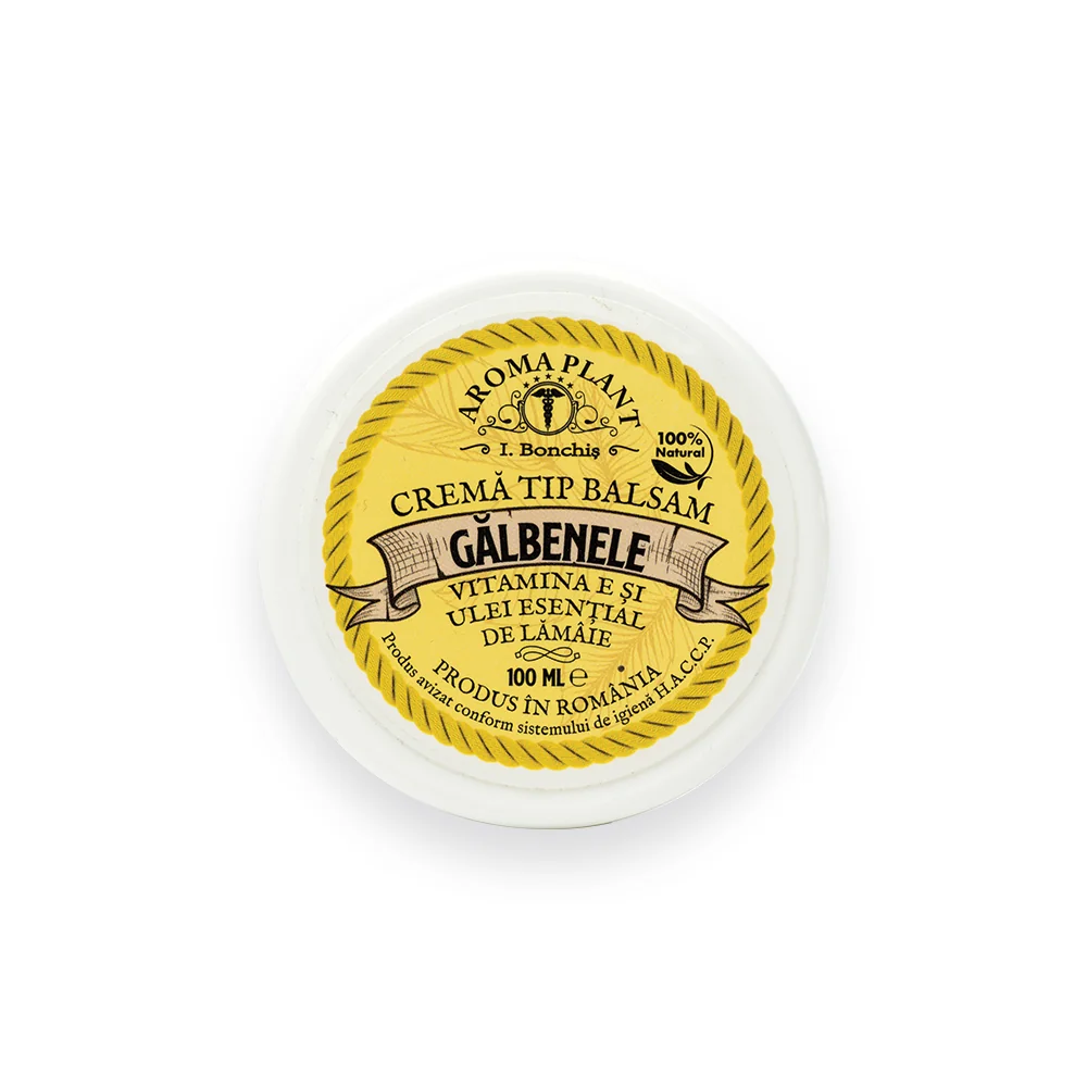 Crema tip balsam cu galbenele, 100g, Aroma Plant Bonchis