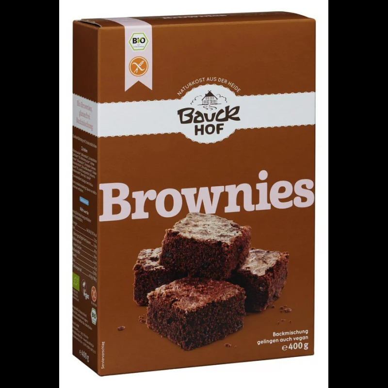 Premix bio pentru negresa cu ciocolata si fara gluten, 400g, Bauckhof