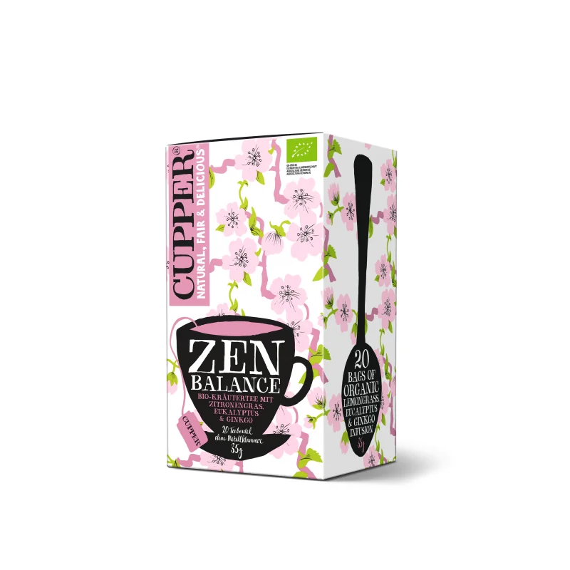 Ceai eco Zen Ballance, 20 plicuri, Cupper