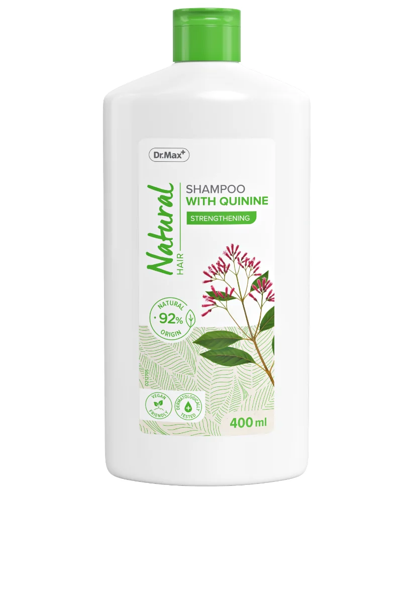 Dr. Max Natural Sampon cu chinina, 400ml