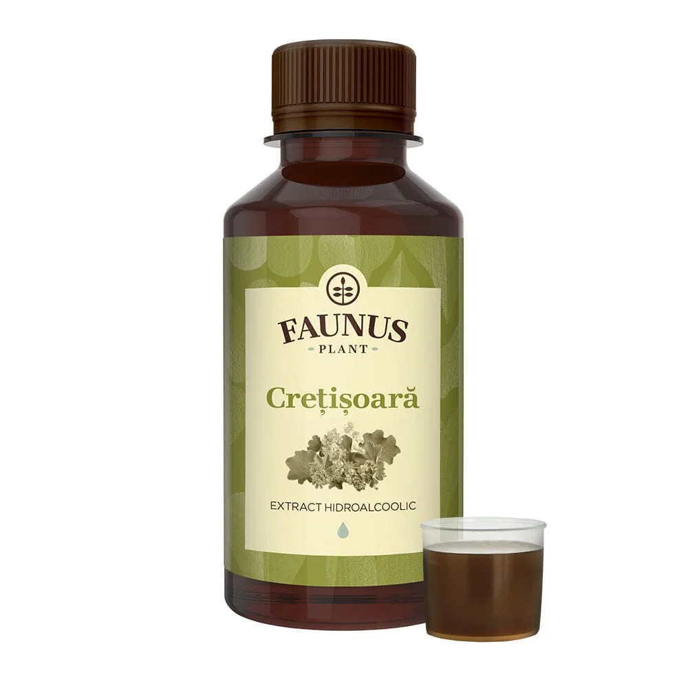 Tinctura de Cretisoara pentru sistemul endocrin feminin, 200ml, Faunus Plant