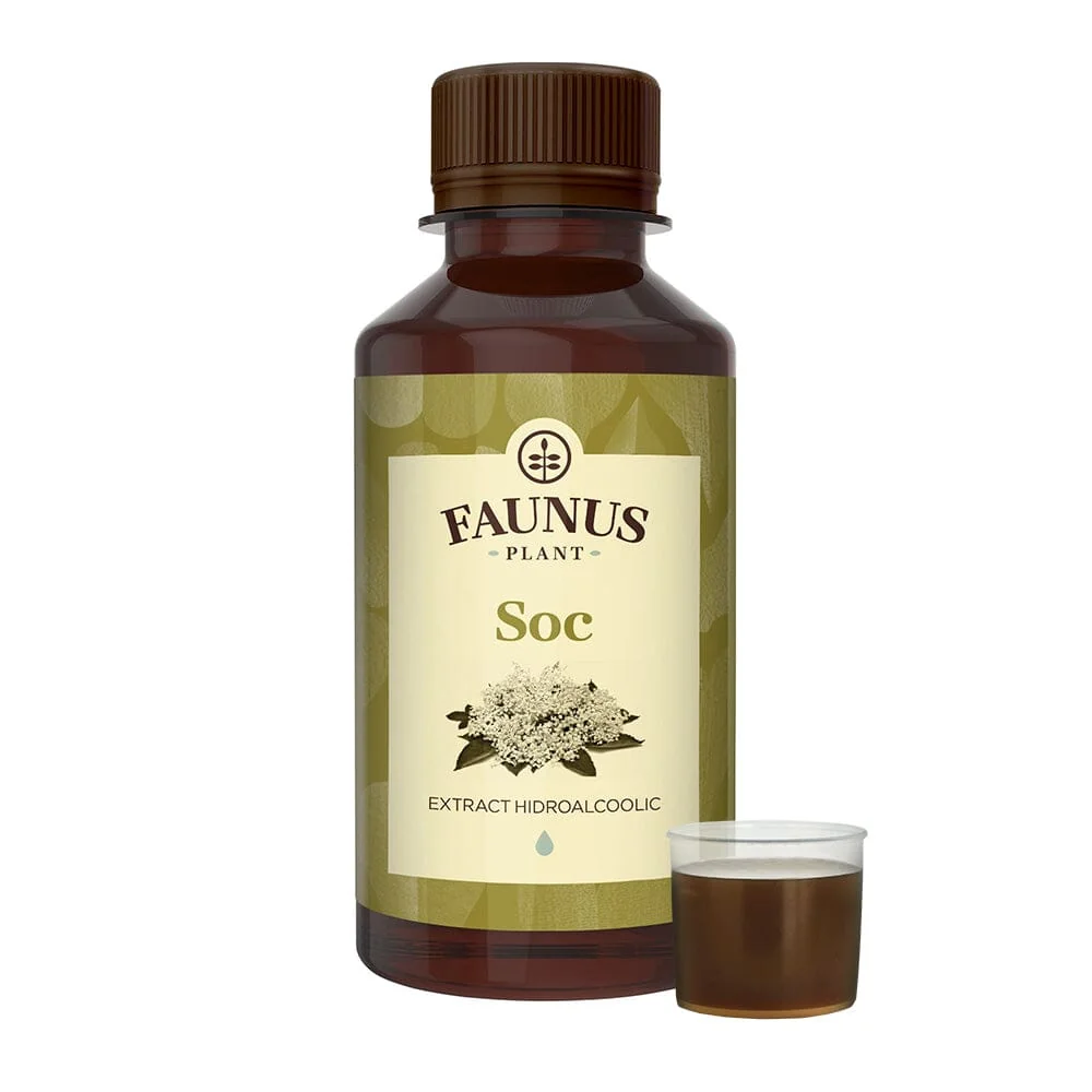 Tinctura de soc pentru slabire, 200ml, Faunus Plant