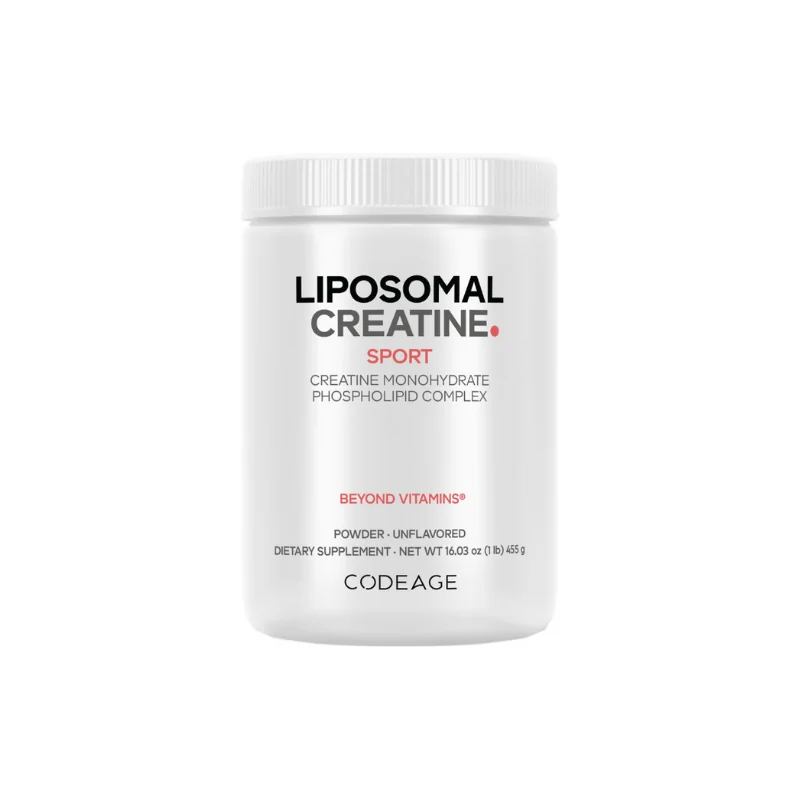 Creatina monohidrata lipozomala Liposomal Creatine Monohydrate, 455g, CodeAge