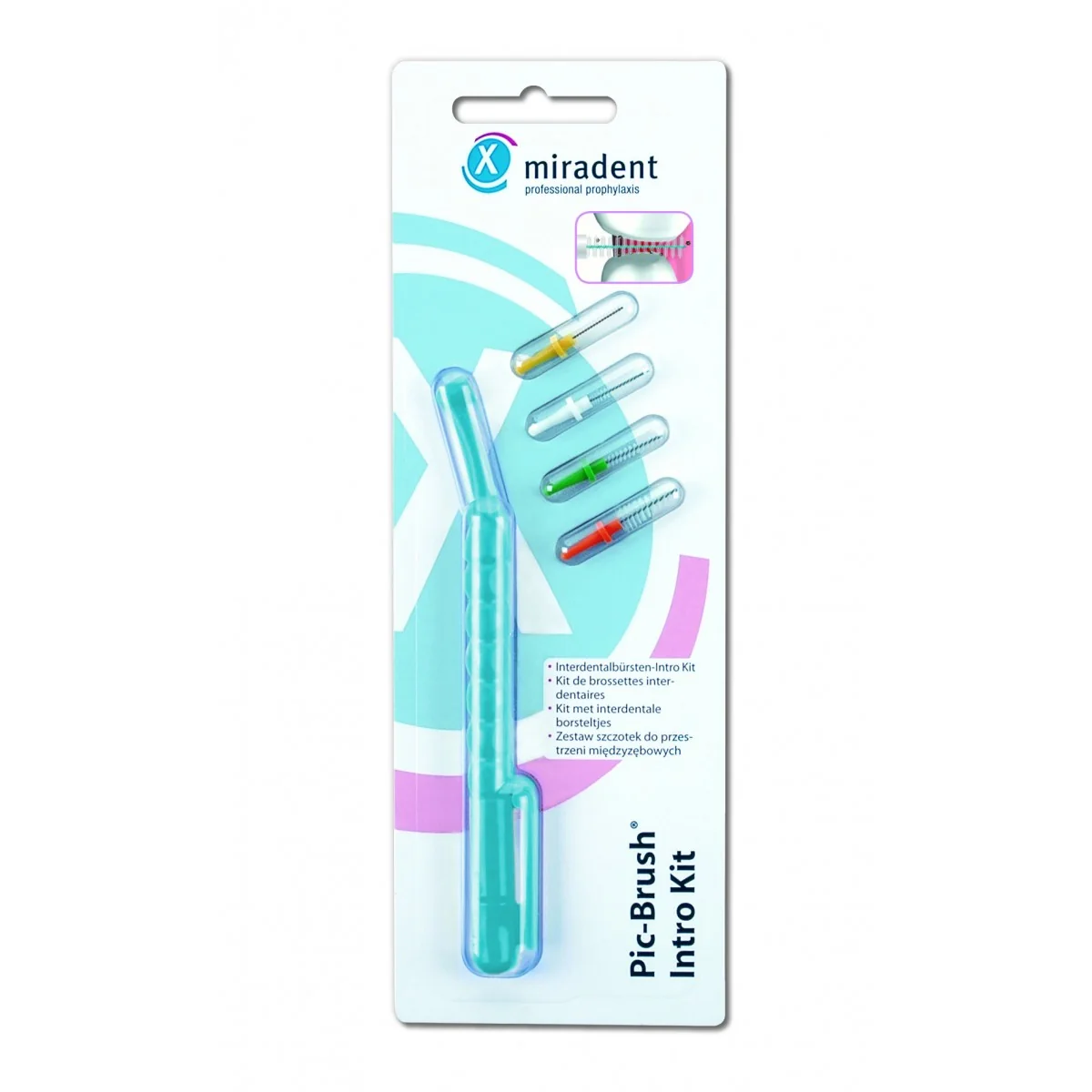 Set periute interdentare Pic Brush Intro Kit, 1 bucata, Miradent