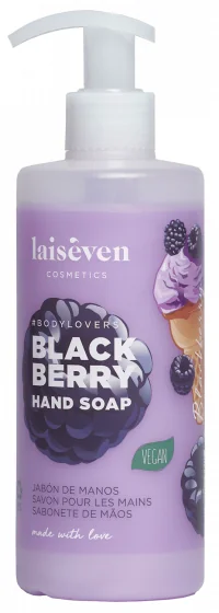 Sapun lichid pentru maini cu aroma de mure, 400ml, Laiseven