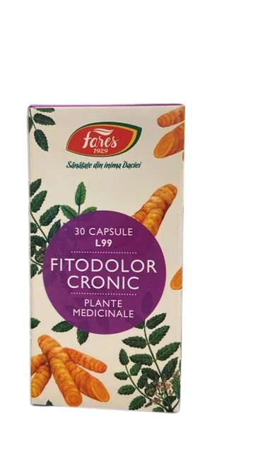 Fitodolor cronic, 30 capsule, Fares