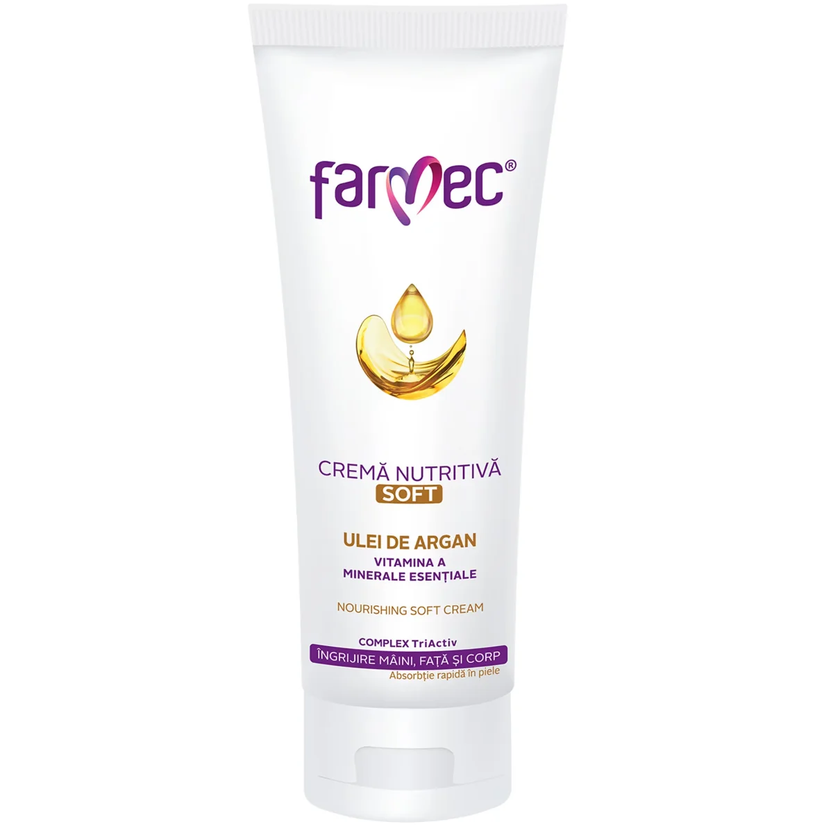 Crema nutritiva Soft, 150ml, Farmec