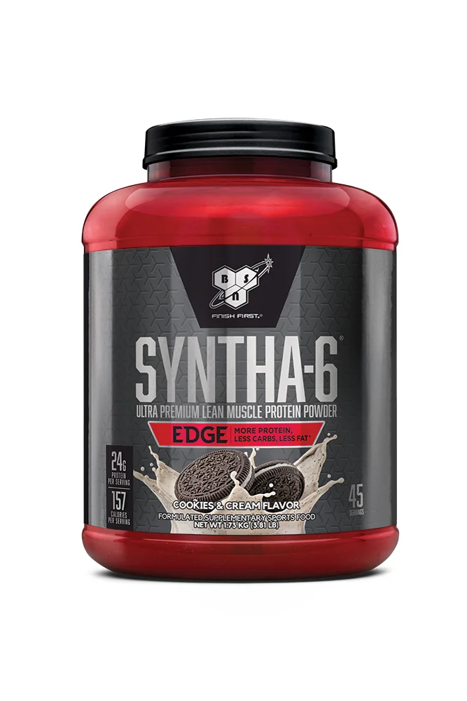 Pudra proteica proteine din zer izolat proteic BSN Syntha 6 EDGE Biscuiți, 1.78kg, BSN