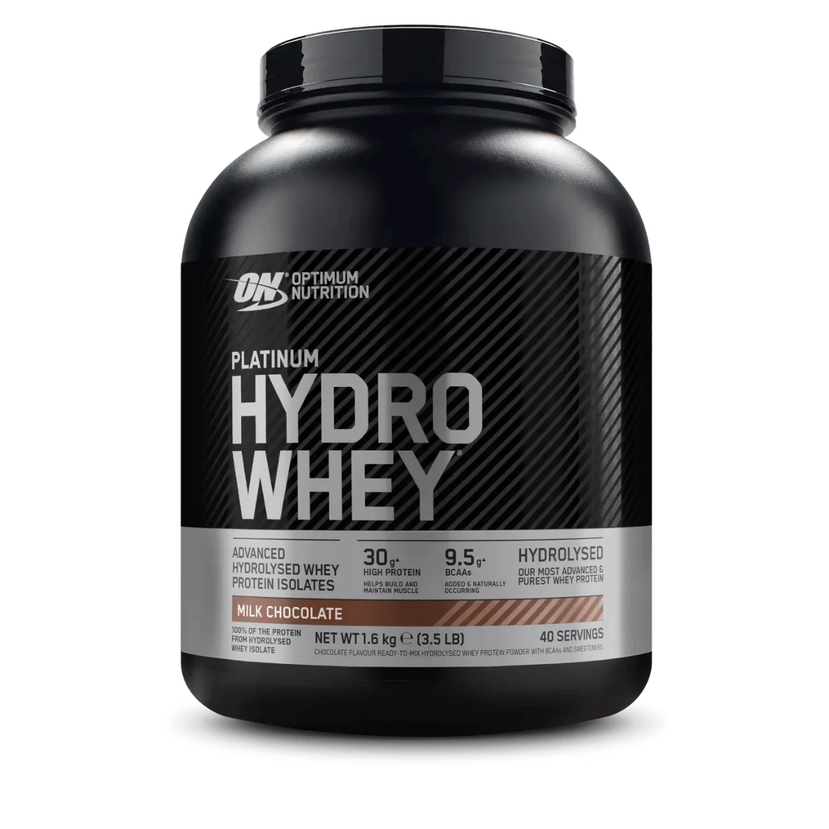 Pudra proteica proteine din zer Platinum HydroWhey Ciocolata, 1.6kg, Optimum Nutrition