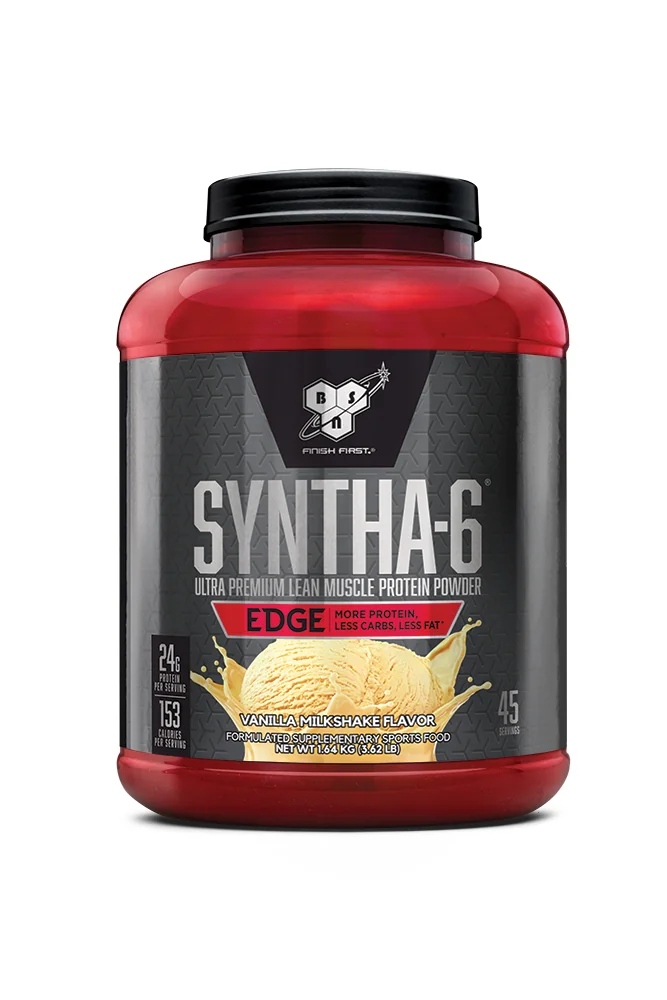 Pudra proteica proteine din zer izolat proteic BSN Syntha 6 EDGE Vanilie, 1.78kg, BSN