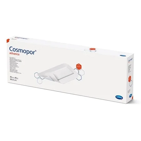 Plasturi Cosmopor Advance 35x10 Cm, 10 Plasturi, Hartmann