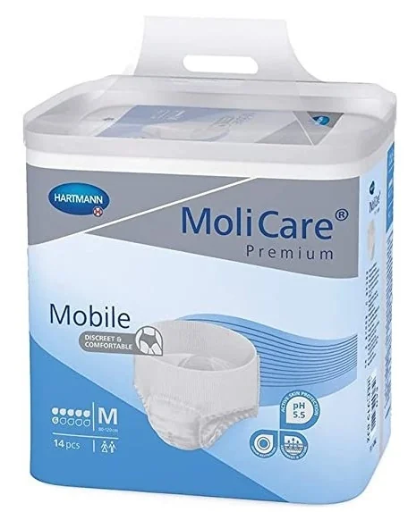 Slip Pentru Incontinenta Urinara M Molicare, 14 Bucati, Hartmann