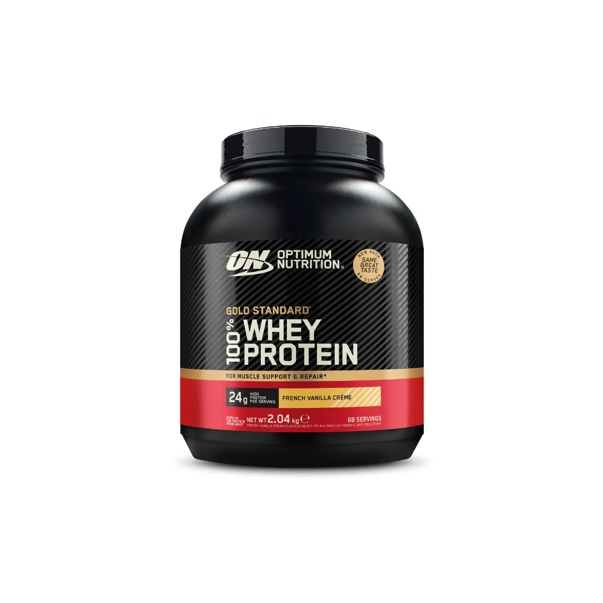 Pudra proteica proteine din zer 100% whey gold standard Crema vanilie, 2.04kg, Optimum Nutrition