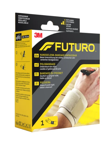 Manseta Sport Reglabila Pentru Încheietura Mâinii, 1 Bucată, Futuro