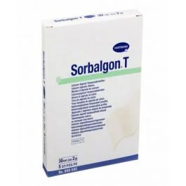 Pansament Cu Alginat De Calciu De Tip Mesa, 2G/30cm, 5 Bucăți, Sorbalgon