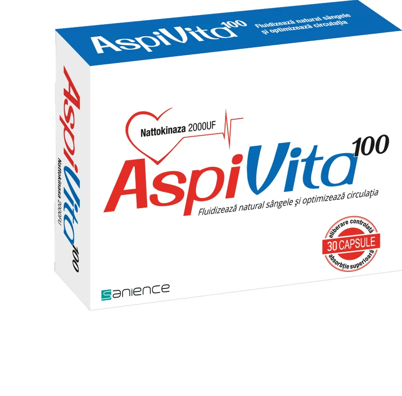 AspiVita 100, 30 Capsule, Sanience