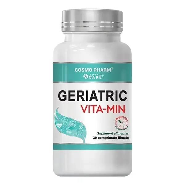 Geriatric Vita-Min, 30 Tablete, Cosmopharm