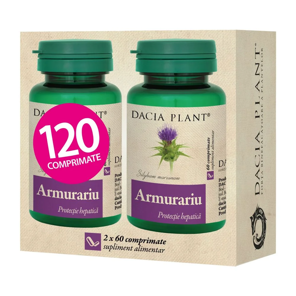 Pachet Armurariu, 120 Comprimate, Dacia Plant
