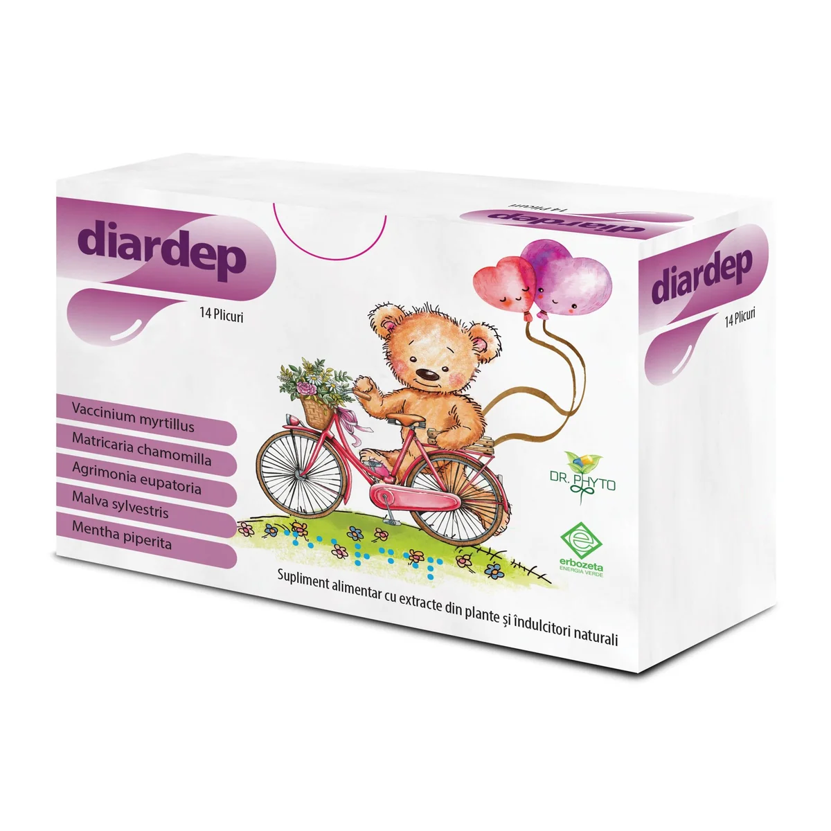 Diardep, 14 Plicuri, Dr. Phyto