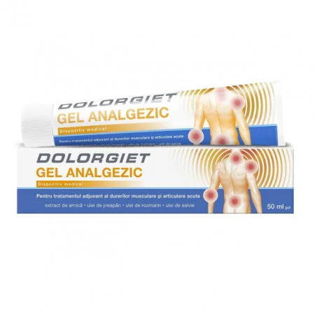 Dolorgiet Gel Analgezic, 50 ml, Zdrovit