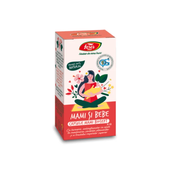 Biosept Mami Si Bebe, 30 Capsule, Fares