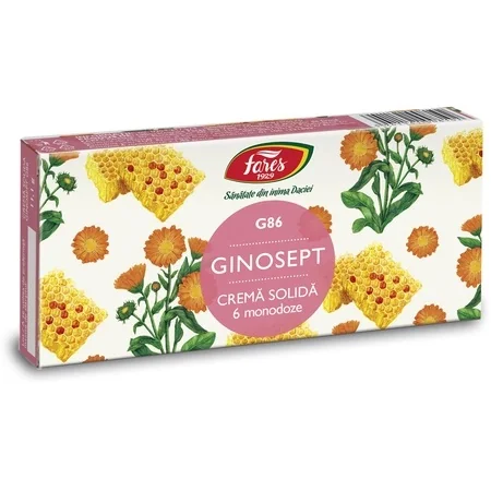 Ginosept Crema Solida, 6 Monodoze, Fares
