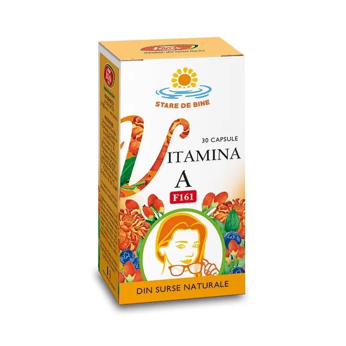 Vitamina A Naturala, 30 Capsule, Fares