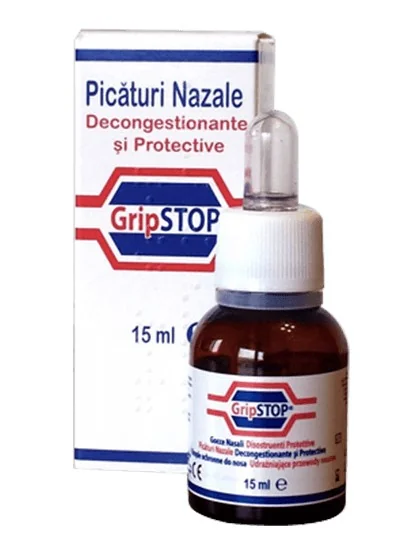 GripStop Picături Nazale, 15 ml, Plantamed