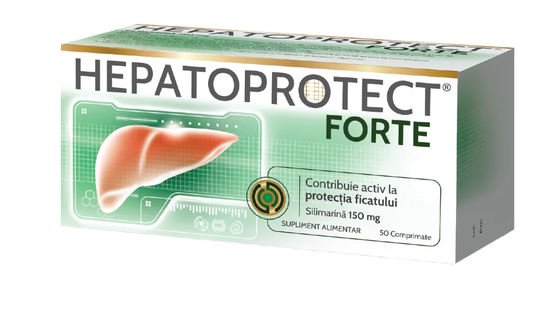 Hepatoprotect Forte, 50 Comprimate, Biofarm