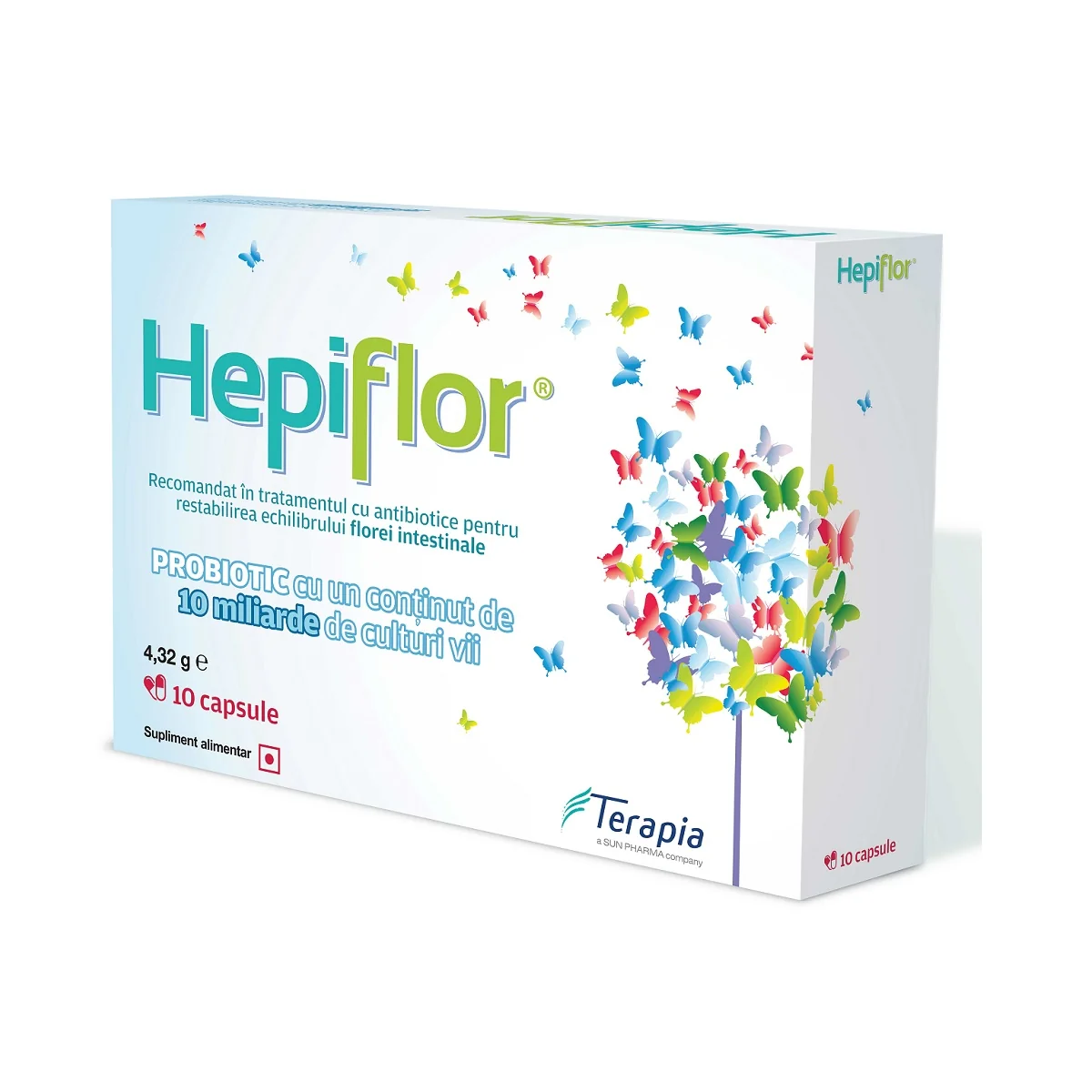 Hepiflor, 10 Capsule, Terapia
