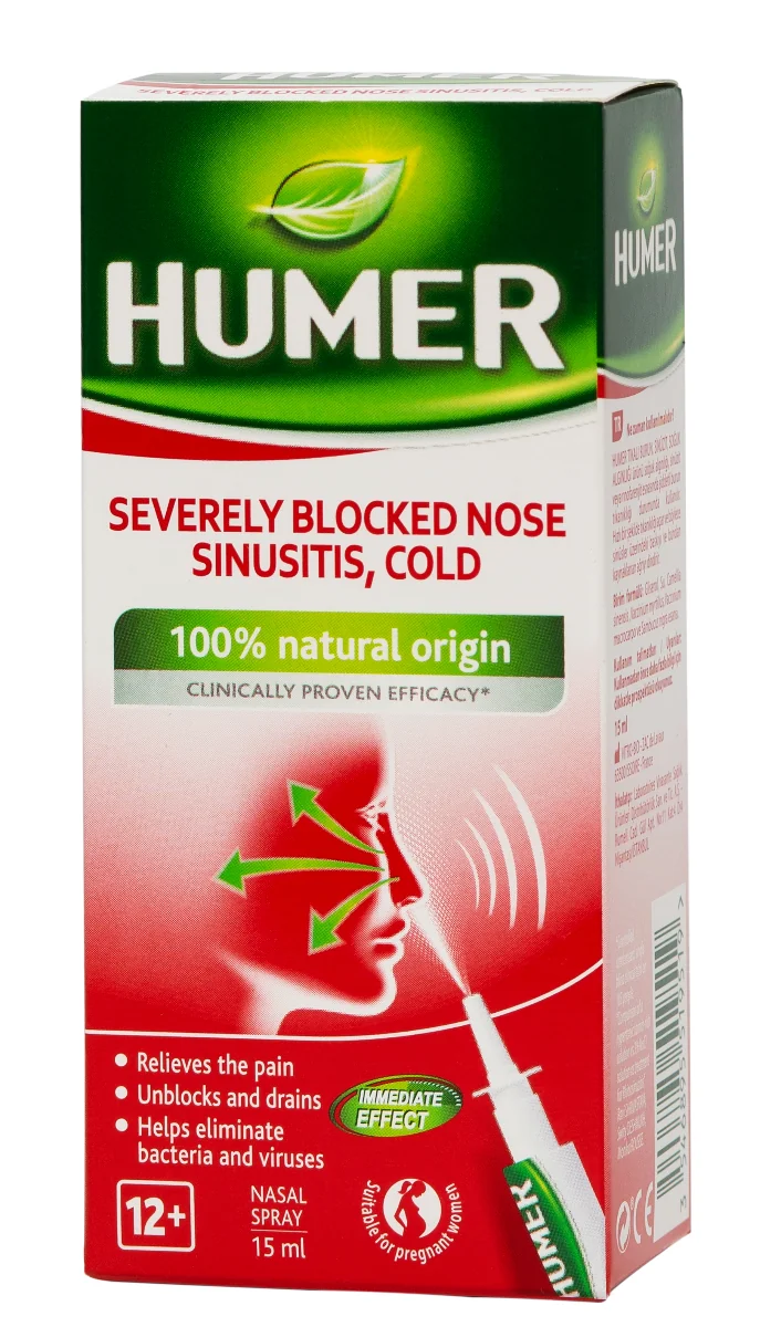 Spray Nazal Sinuzita, 15ml, Humer