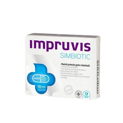 Simbiotic, 10 Capsule, Impruvis