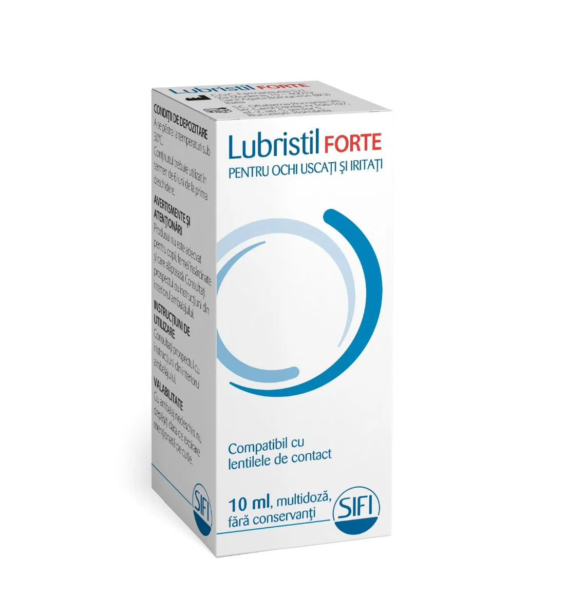 Lubristil Forte Picaturi Oftalmice, 10ml, SIFI