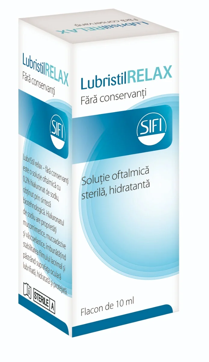 Lubristil Relax Solutie Oftalmica, 10ml, SIFI